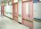Manual hospital door